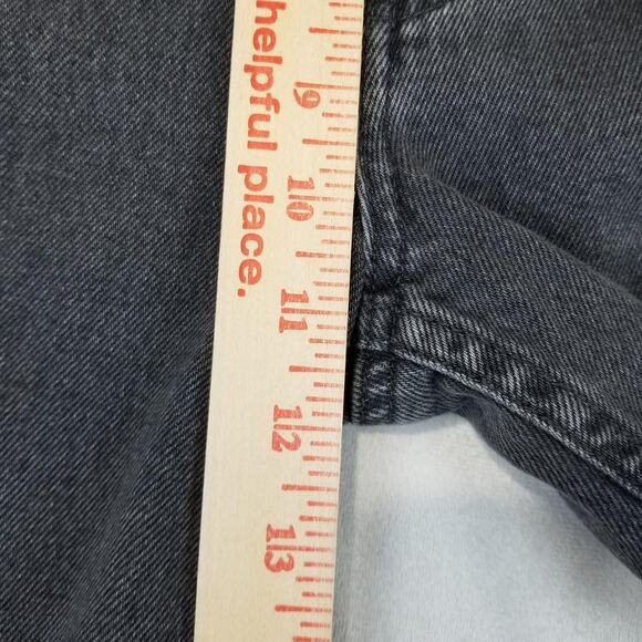 Sezane Jeans Womens US 2 FR 34 Gray Le Crop High Rise Wide Leg Denim Pants NWOT - Picture 10 of 12